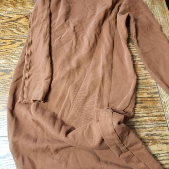 Frank & Eileen - Isabelle Funnel Neck Dress - Cinnamon sz Small - Picture 5 of 7